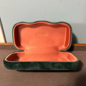 Velvet Gucci Eyewear Hard Shell Case
